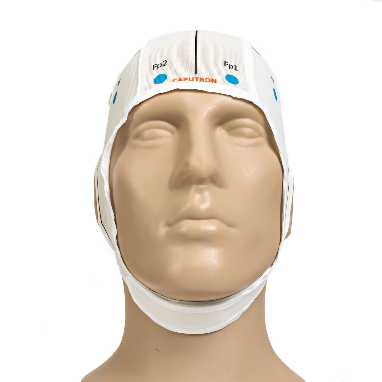 tDCS 10/20 Electrode Placement Cap- Front View | Caputron