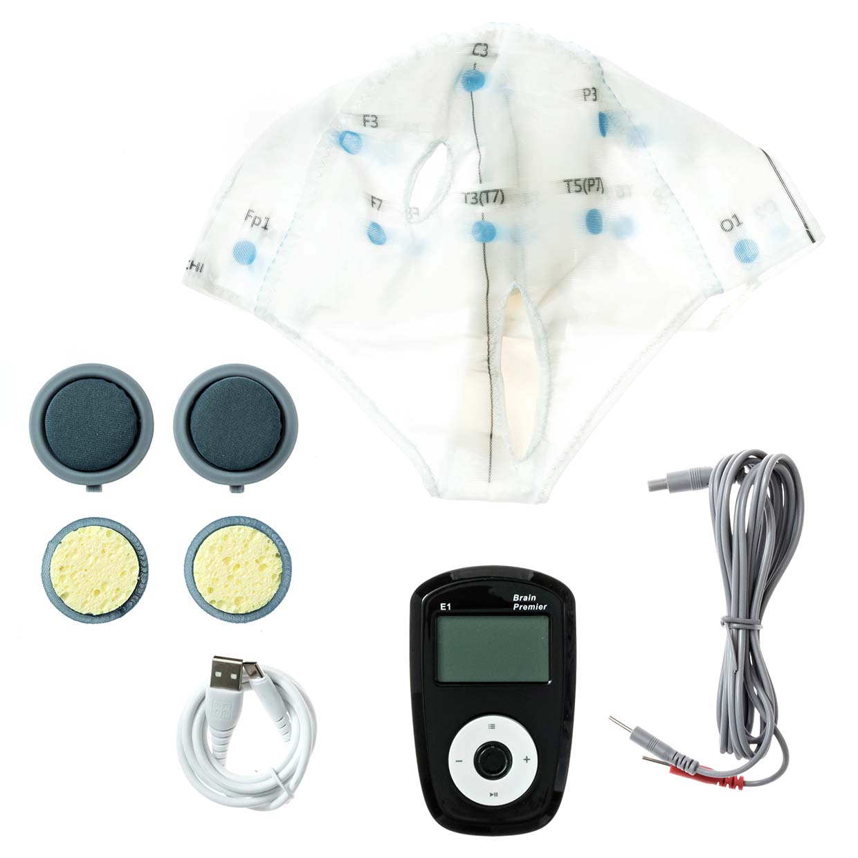 Brain Premier tDCS Device - Starter Kit | Caputron