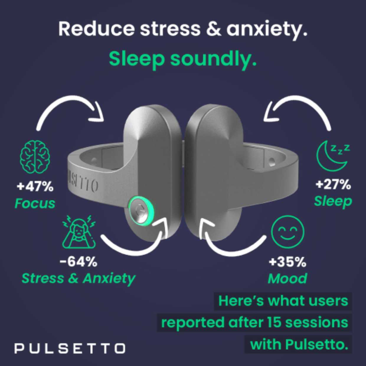 Pulsetto Vagus Nerve Stimulation Device Caputron Pulsetto vagus nerve stimulation device caputron