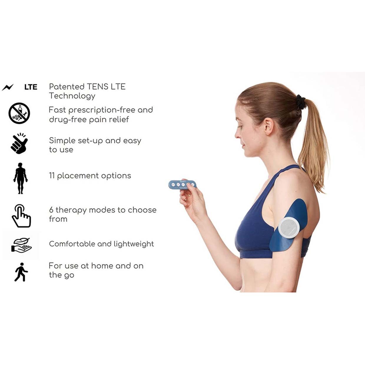 Wireless PainX TENS Therapy
