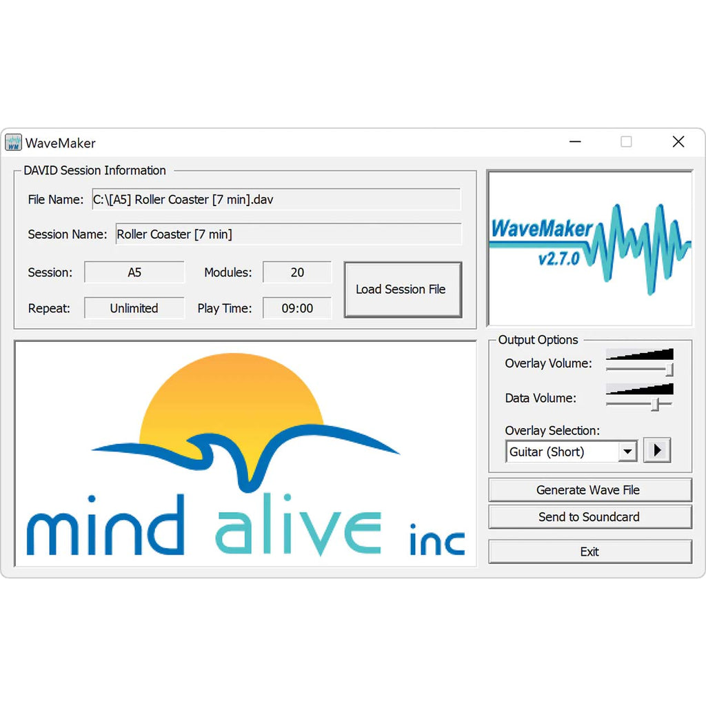 DAVID Session Editor Software | Caputron